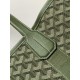 Premio Replica Borsa tote Goyard Villette Jacquard tela Verde False Online