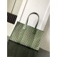 Premio Replica Borsa tote Goyard Villette Jacquard tela Verde False Online