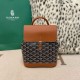 Premio Replica Zaino Goyard Alpin Mini Tela Goyardine marrone False Online