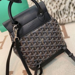Premio Replica Zaino Goyard Alpin Mini Tela Goyardine Nero False Online