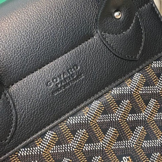 Premio Replica Zaino Goyard Alpin Mini Tela Goyardine Nero False Online