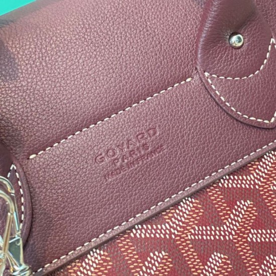 Premio Replica Zaino Goyard Alpin Mini Tela Goyardine Borgogna False Online