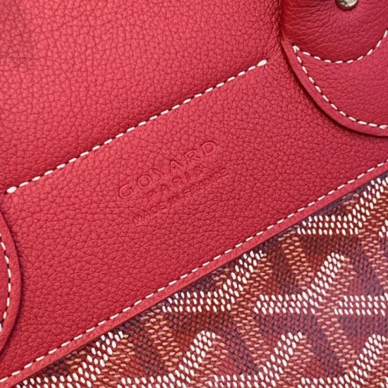 Premio Replica Zaino Goyard Alpin Mini Tela Goyardine rossa False Online