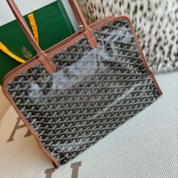 Premio Replica Borsa tote Goyard Hardy PM tela goyardine marrone False Online