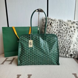Premio Replica Borsa tote Goyard Hardy PM tela goyardine verde False Online