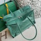 Premio Replica Borsa tote Goyard Hardy PM tela goyardine verde False Online