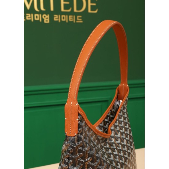 Premio Replica Borsa Hobo Goyardine Boheme marrone False Online