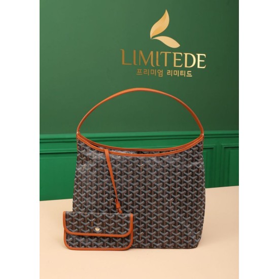 Premio Replica Borsa Hobo Goyardine Boheme marrone False Online