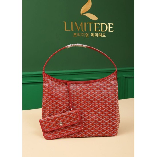 Premio Replica Borsa Hobo Goyardine Boheme Rosso False Online