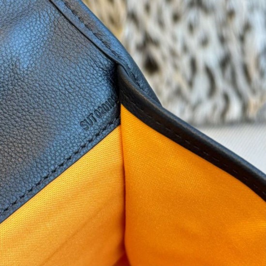 Premio Replica Zaino morbido Goyard Saint Léger in tela Goyardine nera False Online