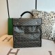 Premio Replica Zaino morbido Goyard Saint Léger in tela Goyardine nera False Online