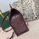 Premio Replica Zaino morbido Goyard Saint Léger in tela Goyardine Borgogna False Online