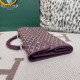 Premio Replica Zaino morbido Goyard Saint Léger in tela Goyardine Borgogna False Online