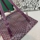 Premio Replica Zaino morbido Goyard Saint Léger in tela Goyardine Borgogna False Online