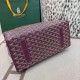 Premio Replica Zaino morbido Goyard Saint Léger in tela Goyardine Borgogna False Online