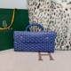 Premio Replica Zaino morbido Goyard Saint Léger in tela Goyardine Blu False Online