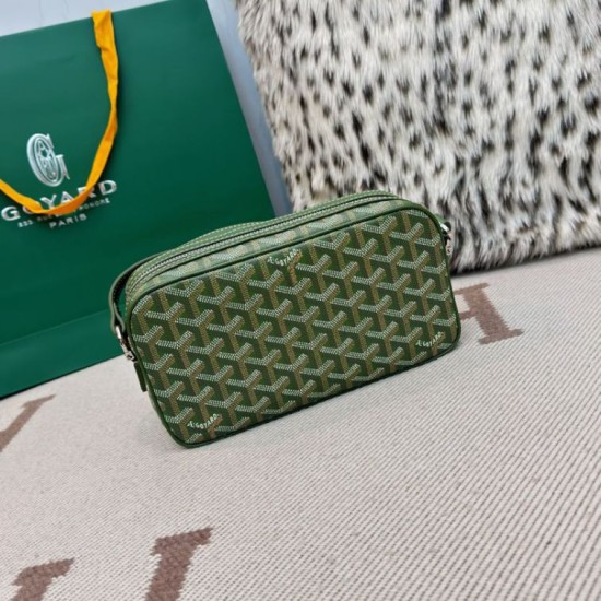 Premio Replica Borsa Goyard Cap-Vert PM Tela Goyardine Verde False Online