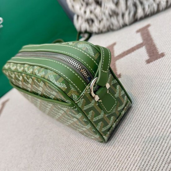 Premio Replica Borsa Goyard Cap-Vert PM Tela Goyardine Verde False Online