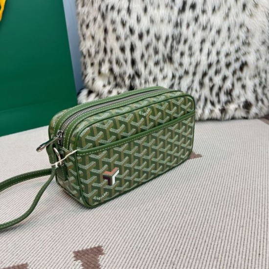 Premio Replica Borsa Goyard Cap-Vert PM Tela Goyardine Verde False Online