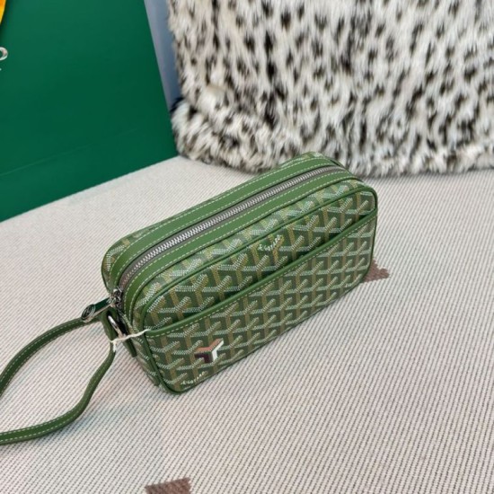Premio Replica Borsa Goyard Cap-Vert PM Tela Goyardine Verde False Online
