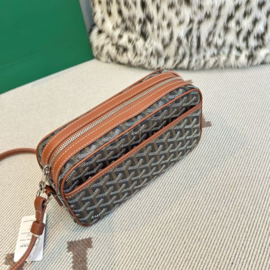 Premio Replica Borsa Goyard Cap-Vert PM Tela Goyardine marrone False Online