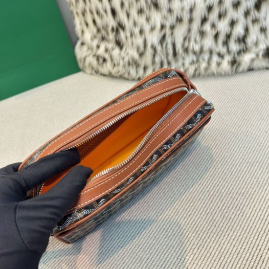 Premio Replica Borsa Goyard Cap-Vert PM Tela Goyardine marrone False Online
