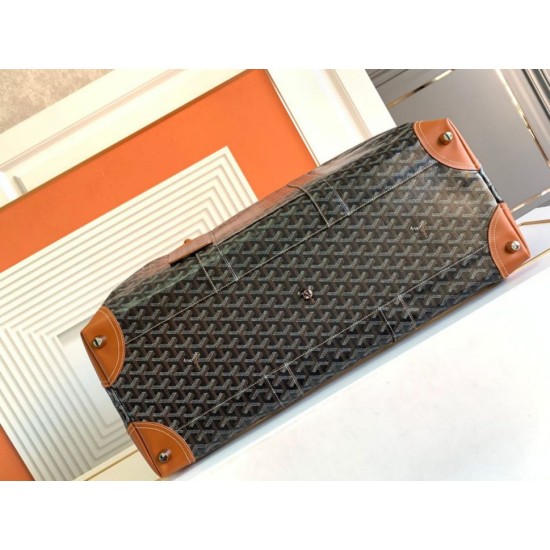 Premio Replica Borsa da viaggio Goyard Boeing 55 marrone False Online
