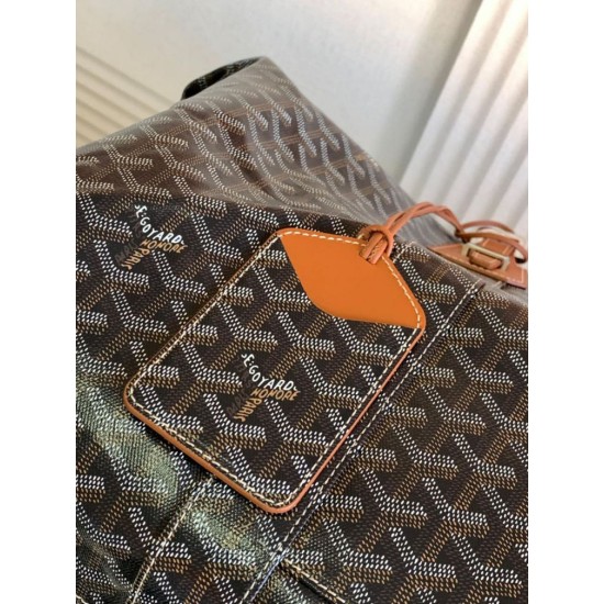 Premio Replica Borsa da viaggio Goyard Boeing 55 marrone False Online