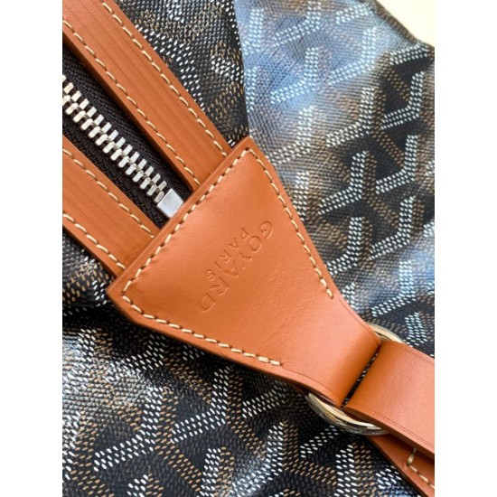 Premio Replica Borsa da viaggio Goyard Boeing 55 marrone False Online