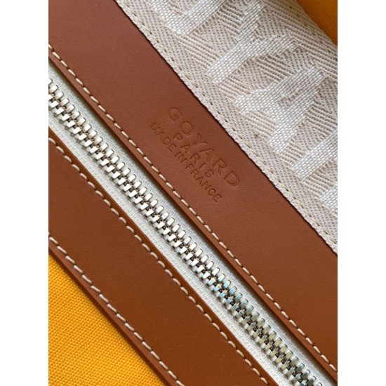 Premio Replica Borsa da viaggio Goyard Boeing 55 marrone False Online