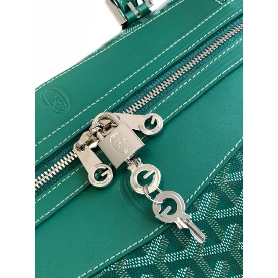 Premio Replica Borsa da viaggio Goyard Boeing 55 verde False Online