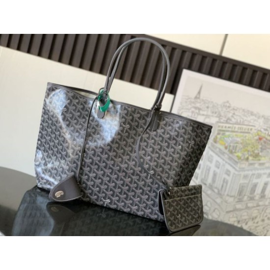 Premio Replica Borse tote Goyard Saint Louis PM/GM Spalmata Goyardine Grigio False Online