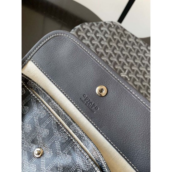 Premio Replica Borse tote Goyard Saint Louis PM/GM Spalmata Goyardine Grigio False Online