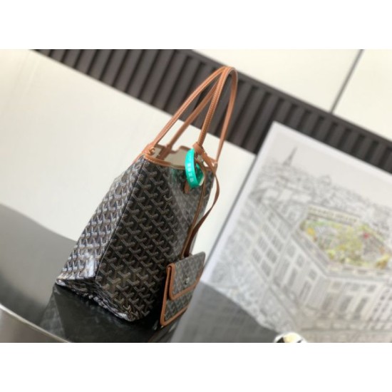Premio Replica Borse tote Goyard Saint Louis PM/GM Spalmata Goyardine marrone False Online
