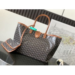 Premio Replica Borse tote Goyard Saint Louis PM/GM Spalmata Goyardine marrone False Online