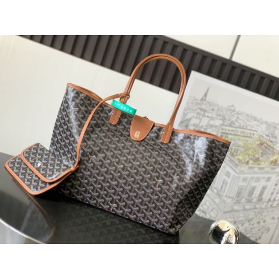 Premio Replica Borse tote Goyard Saint Louis PM/GM Spalmata Goyardine marrone False Online
