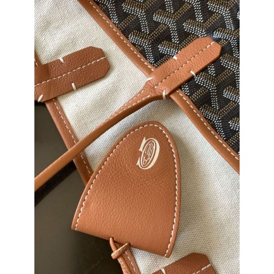Premio Replica Borse tote Goyard Saint Louis PM/GM Spalmata Goyardine marrone False Online
