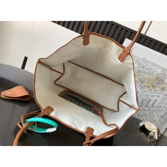 Premio Replica Borse tote Goyard Saint Louis PM/GM Spalmata Goyardine marrone False Online