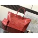 Premio Replica Borse tote Goyard Saint Louis PM/GM Spalmata Goyardine Rosso False Online