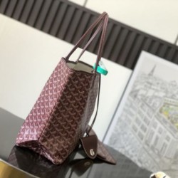 Premio Replica Borse tote Goyard Saint Louis PM/GM Spalmata Goyardine bordeaux False Online