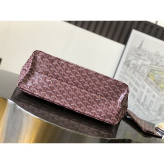 Premio Replica Borse tote Goyard Saint Louis PM/GM Spalmata Goyardine bordeaux False Online