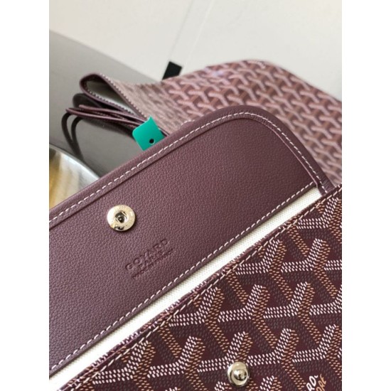 Premio Replica Borse tote Goyard Saint Louis PM/GM Spalmata Goyardine bordeaux False Online