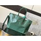 Premio Replica Borse tote Goyard Saint Louis PM/GM Spalmata Goyardine verde False Online