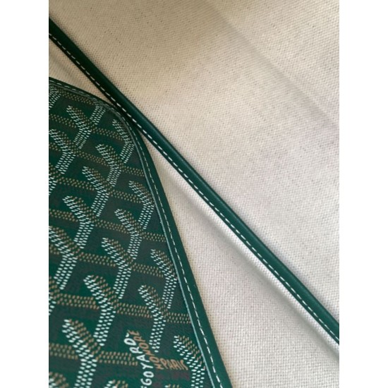 Premio Replica Borse tote Goyard Saint Louis PM/GM Spalmata Goyardine verde False Online