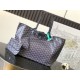Premio Replica Borse tote Goyard Saint Louis PM/GM Spalmata Goyardine Nero False Online