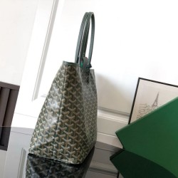 Premio Replica Borse tote Goyard Saint Louis PM/GM Spalmata Goyardine verde False Online