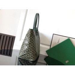 Premio Replica Borse tote Goyard Saint Louis PM/GM Spalmata Goyardine verde False Online