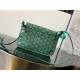Premio Replica Pochette Goyard Plumet con iniziali Verde False Online