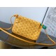 Premio Replica Pochette Goyard Plumet con iniziali Giallo False Online