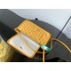 Premio Replica Pochette Goyard Plumet con iniziali Giallo False Online